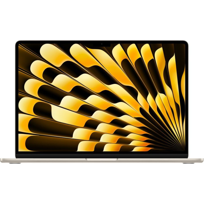 Apple Portatīvais dators Apple  MacBook Air 15”  M4 10C CPU, 10C GPU/24GB/512GB SSD/Starlight/RUS |