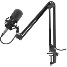 Genesis Cita datorprece Genesis  Gaming Microphone Radium 300 Black, Wired