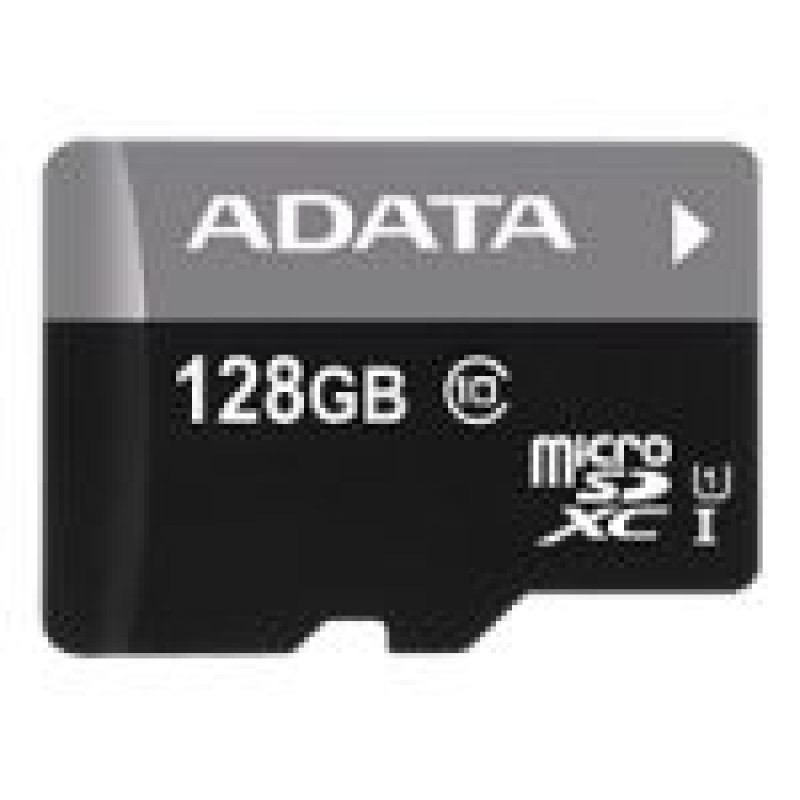 Adata Atmiņas kartes ADATA  ADATA 128GB Micro SDXC V10 85MB/s + ad.