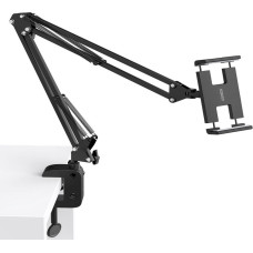 Ugreen Auto turētājs Ugreen  Ugreen Folding Arm Desk Table Tripod Holder for Phone Tablet Black/Grey (50394)