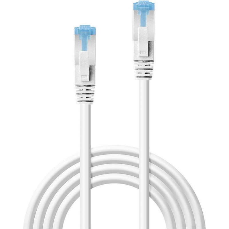 Lindy Nevadāms centrmezgls LINDY  CABLE CAT6A S/FTP 0.3M/WHITE 47190