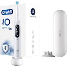 Oral-B Zobu birste Oral-B  Electric Toothbrush | iO6 | Rechargeable | For adults | Number of brush heads included 1 | Number of teeth brushing modes 5 | White