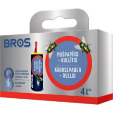 BROS mušpapīrs rullīšos 4gab