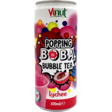 VINUT Popping Bubble tea līčiju 320ml