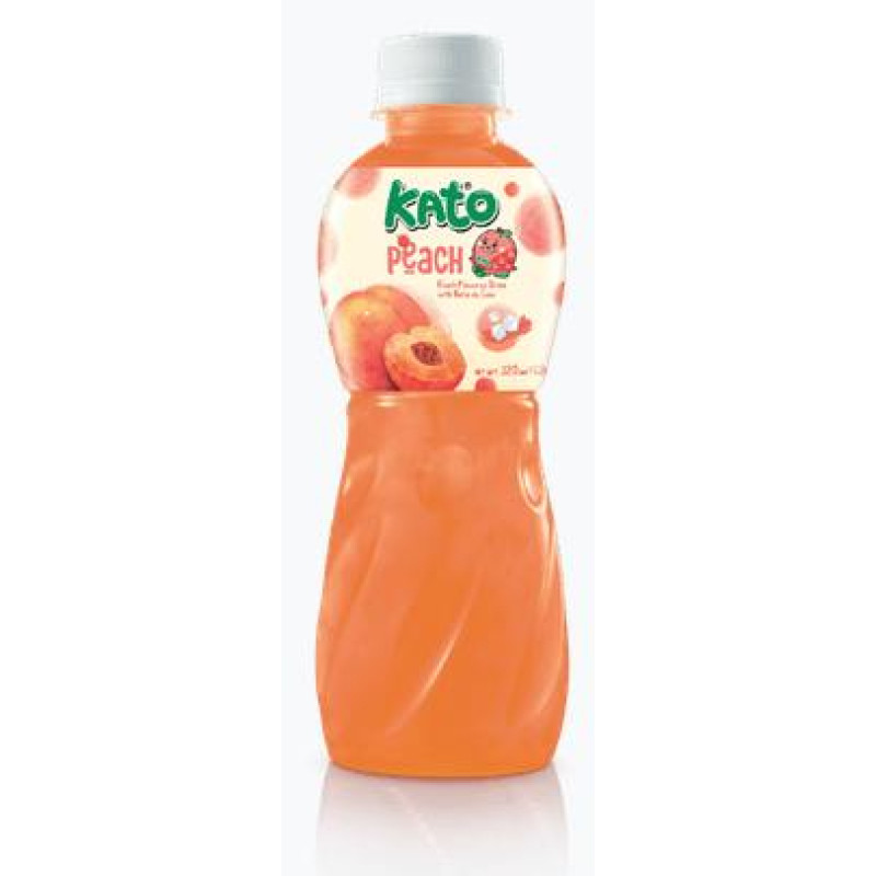KATO Peach Nata De Coco dzēriens 320ml