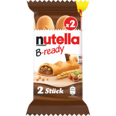 FERRERO Nutella B-Ready vafeļu batoniņi (2) 44g