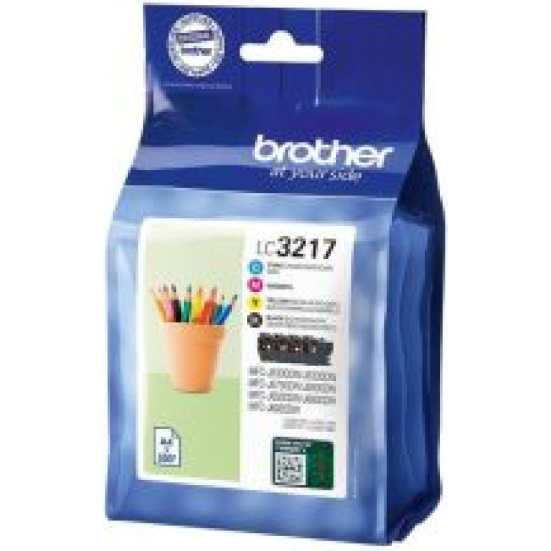 Epson Aksesuāri un izejmateriāli EPSON  LC3217 Inkjet Cartridge 4-color Multipack