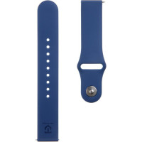 Tactical Siksniņa Tactical  20mm Silicone Watch Strap Dark Blue