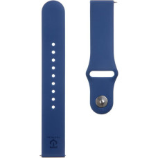 Tactical Siksniņa Tactical  20mm Silicone Watch Strap Dark Blue