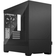Fractal Design Datoru korpusi Fractal Design  Pop Mini Silent  Black TG Clear Tint, mATX, Mini ITX, Power supply included No