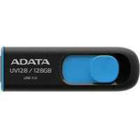 Adata Zibatmiņa ADATA  UV128 128 GB, USB 3.0, Black/Blue