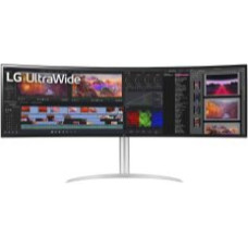 LG Monitors LG  49WQ95C-W 49“ UltraWide Curved LED Monitor 5120x1440/400cd/m2/5ms/ HDMI USB Type C Display Port