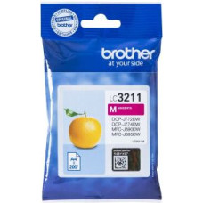 Brother Aksesuāri un izejmateriāli Brother  LC3211M Inkjet cartridge, Magenta
