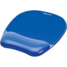 Fellowes Datora pele Fellowes  Mouse pad with wrist support CRYSTAL, blue
