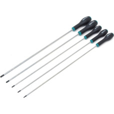 Kamasa Tools Skrūvgriežu komplekts ar īpaši garu asmeni TORX® 5-daļ