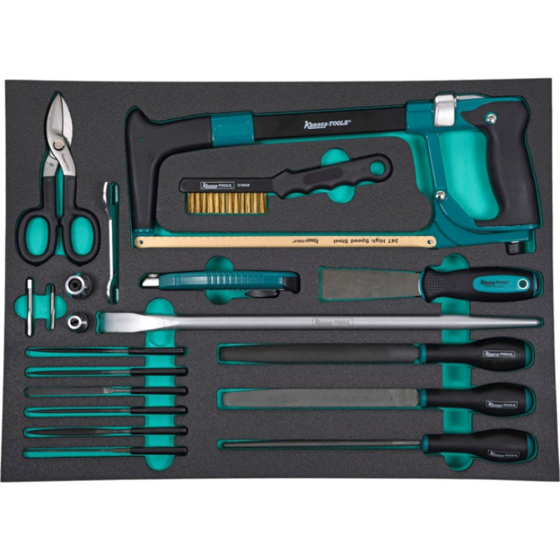 Kamasa Tools Instrumenti ar asām malām Aviācija