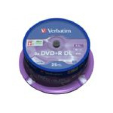 Verbatim Optiskās matrica Verbatim  VERBATIM DVD+R DL Verbatim 8.5GB 25pc