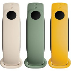 Xiaomi Siksniņa Xiaomi  Mi Smart Band 5/6 Strap (3 pack) Ivory/Olive/Yellow