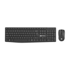 Natec Datora tastatūra Natec  Keyboard and Mouse   Squid 2in1 Bundle Keyboard and Mouse Set, Wireless, US, Black