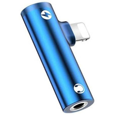 Usams Parveidotājs USAMS Universal Audio Adapter 3,5mm to Type C SJ277 Blue