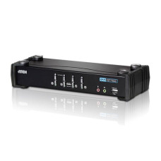 Aten Serveru  - Citi piederumi Aten  4-Port USB DVI/Audio KVMP Switch  4-Port USB DVI/Audio KVMP  Switc