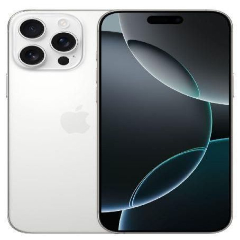 Apple Viedtālrunis Apple  MOBILE PHONE IPHONE 16 PRO MAX/512GB WHITE TITAN. MYX13