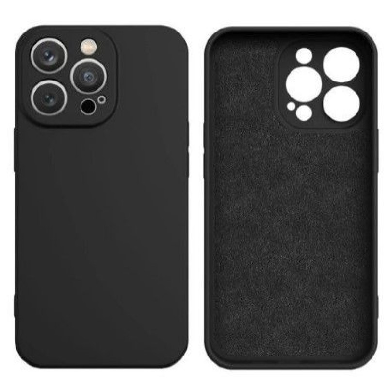 Ilike Aizmugurējais vāciņš iLike Samsung Galaxy A34 5G silicone cover Black
