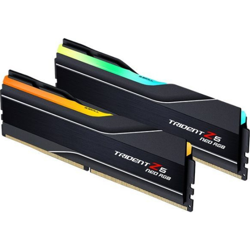 G.skill Operatīv atmiņa DDR4 G.Skill  Trident Z5 Neo RGB 64 Kit (32GBx2) GB, DDR5, 6000 MHz, PC/server, Registered No, ECC No