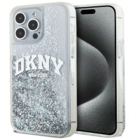 Dkny Aizmugurējais vāciņš DKNY Apple iPhone 15 Pro 6.1 hardcase Liquid Glitter Big Logo Black