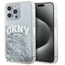 Dkny Aizmugurējais vāciņš DKNY Apple iPhone 15 Pro 6.1 hardcase Liquid Glitter Big Logo Black