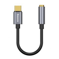 Baseus Kabelis Baseus  Baseus L54 adapter for USB-C headphones / mini jack 3.5mm DAC 24 bit 48 KHz - gray