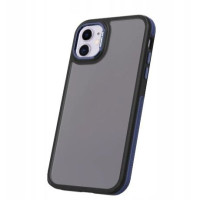 Ilike Aizmugurējais vāciņš iLike Apple iPhone 12 / 12 Pro Crystal Black case Blue