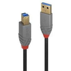 Lindy Kabelis LINDY  CABLE USB3.2 A-B 1M/ANTHRA 36741