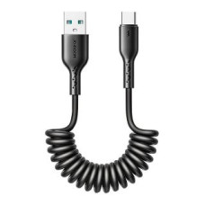 Joyroom Kabelis Joyroom  Fast Charging cable for car Joyroom USB-A to Type-C Easy-Travel Series 3A 1.5m, coiled (black)