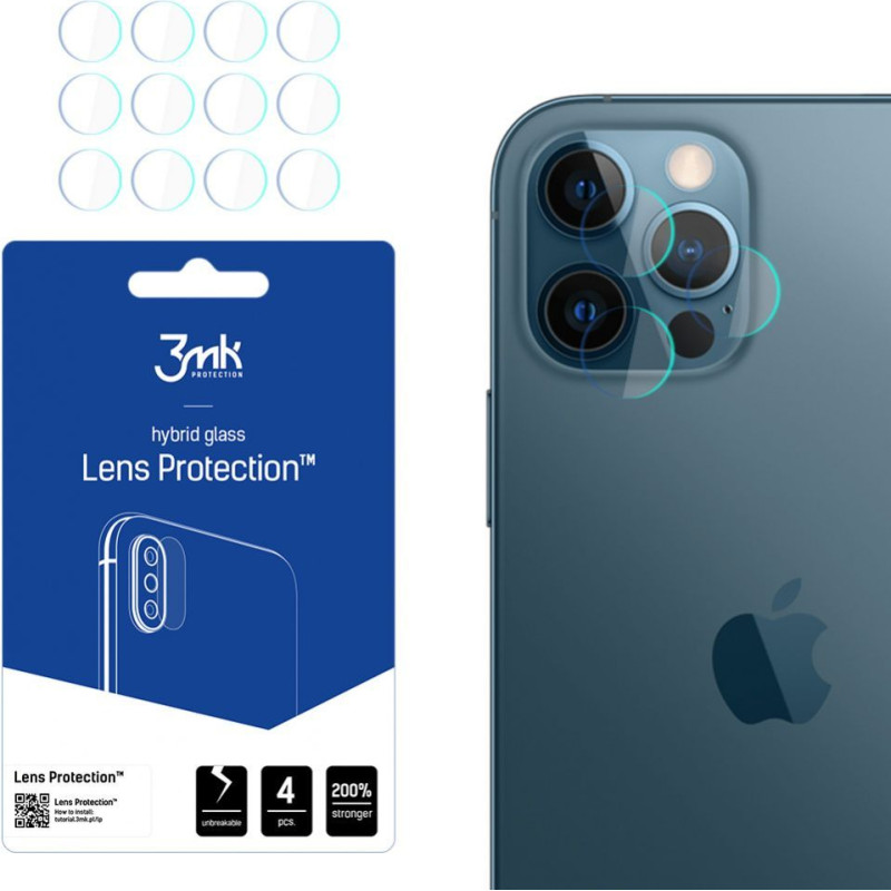 3MK Aizsargplēve 3MK Apple iPhone 12 Pro Lens Protection