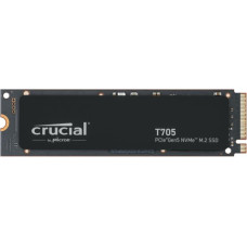 Crucial Cietais disks SSD Crucial  SSD||T705|4TB|M.2|PCIe Gen5|NVMe|Write speed 12600 MBytes/sec|Read speed 14100 MBytes/sec|TBW 2400 TB|CT4000T705SSD3