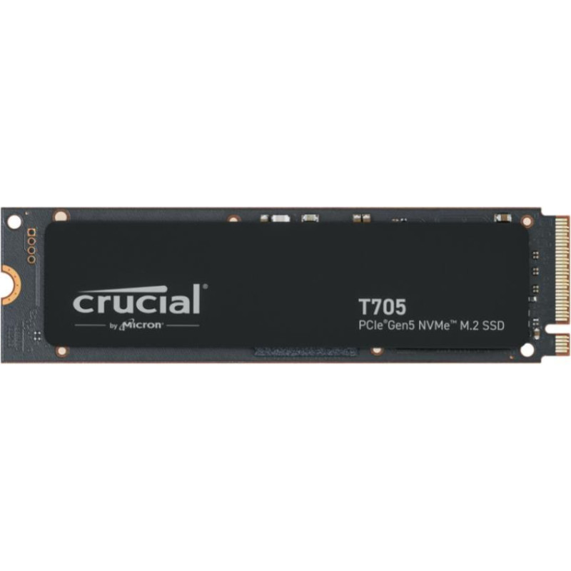 Crucial Cietais disks SSD Crucial  SSD||T705|4TB|M.2|PCIe Gen5|NVMe|Write speed 12600 MBytes/sec|Read speed 14100 MBytes/sec|TBW 2400 TB|CT4000T705SSD3