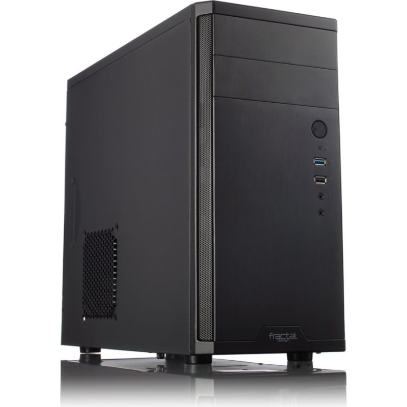 Fractal Design Datoru korpusi Fractal Design  CORE 1100 Black, Micro ATX, Power supply included No