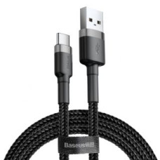 Baseus Kabelis Baseus  CAFULE TYPE-C CABLE 300CM Black Grey