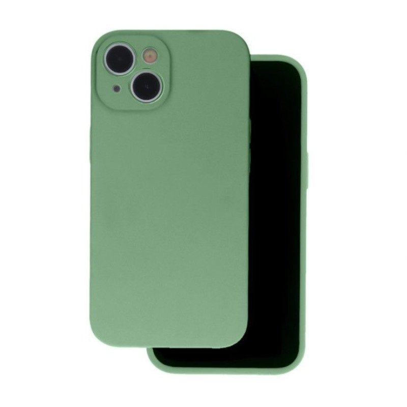 Ilike Aizmugurējais vāciņš iLike Samsung Galaxy S22 Solid Silicon case Light Green