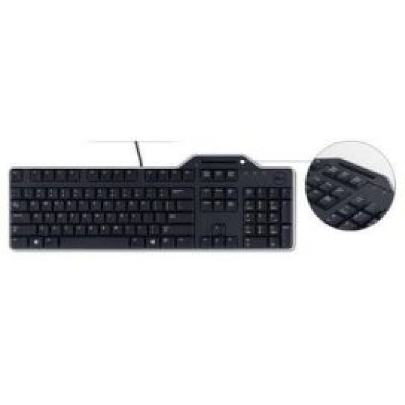 Dell Datora tastatūra Dell  KEYBOARD KB-813 SC ENG/BLACK 580-18366