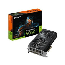 Gigabyte Grafiskās karte / Video kartes Gigabyte  Graphics Card||NVIDIA GeForce RTX 5060 Ti|16 GB|GDDR7|128 bit|PCIE 5.0 16x|GPU 2587 MHz|Dual Slot Fansink|1xHDMI|3xDisplayPort|GV-N506TWF2OC-16GD1.0