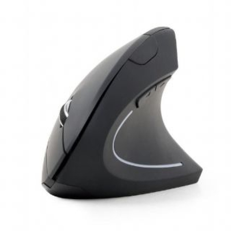Gembird Datora pele Gembird  MOUSE USB OPTICAL WRL BLACK/ERGONOMIC MUSW-ERGO-01