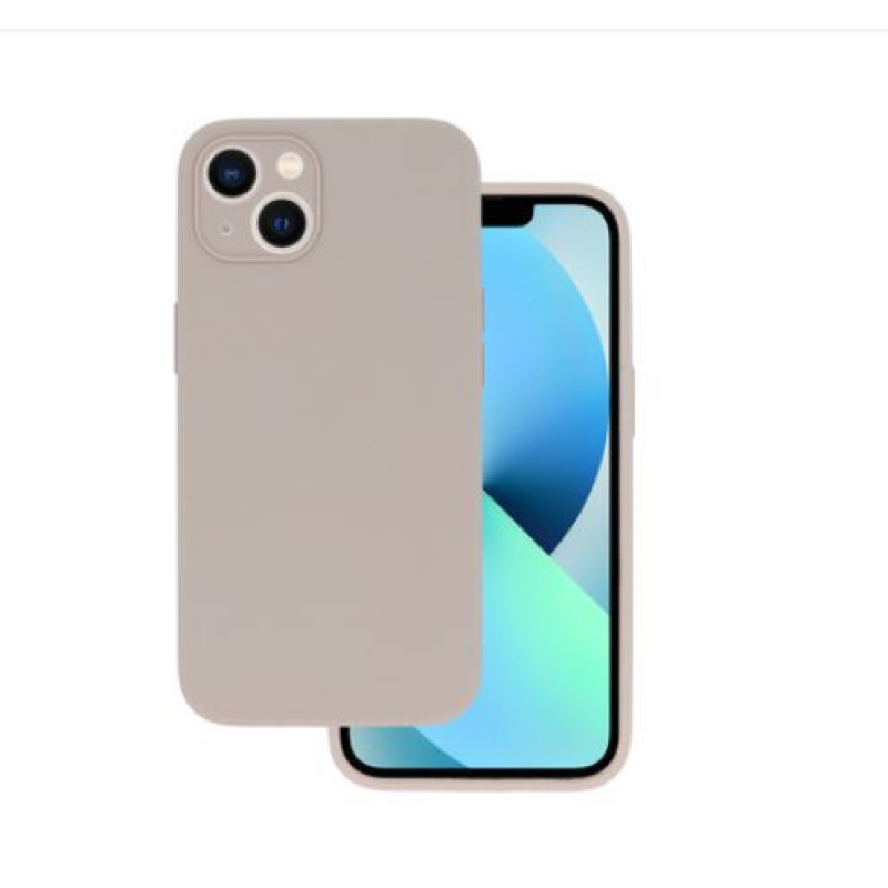 Ilike Aizmugurējais vāciņš iLike Apple IPHONE 14 PRO MAX SILICONE LITE Beige