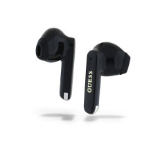 Guess Bezvadu austiņas Guess  Elongated Metallic ENC TWS Wireless Earphones Black