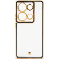 Ilike Aizmugurējais vāciņš iLike Xiaomi Poco M6 Pro TPU+PC With Camera Protective Transparent Black