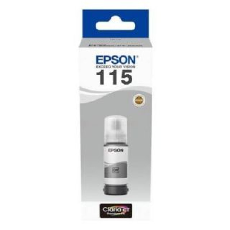 Epson Aksesuāri un izejmateriāli EPSON  115 ECOTANK Ink Bottle, Grey