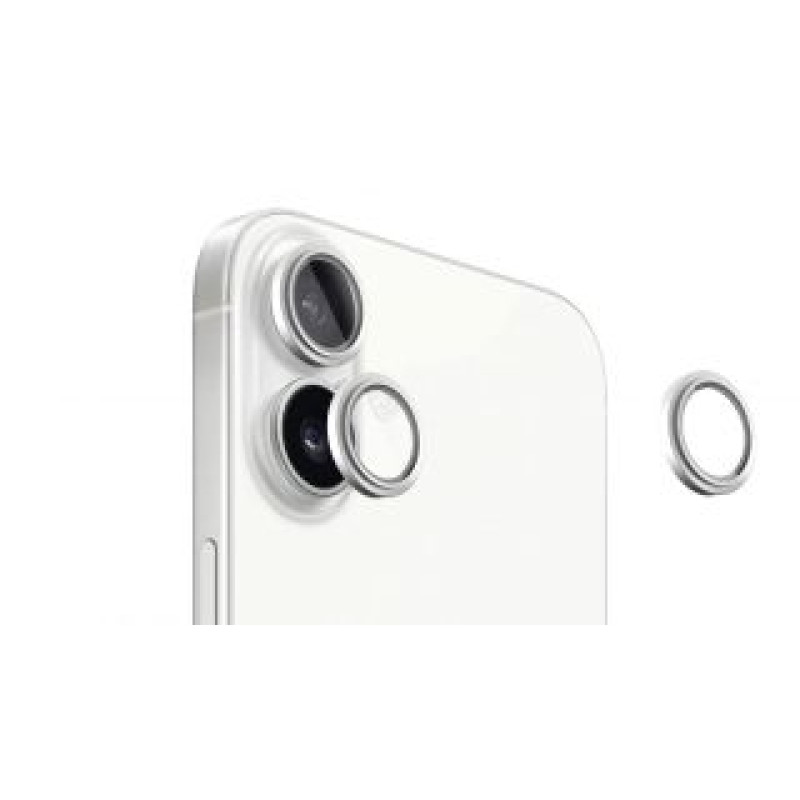 Evelatus Aizsargstikls Evelatus Apple iPhone 16 / 16 Plus Camera Lens Protector Armor White