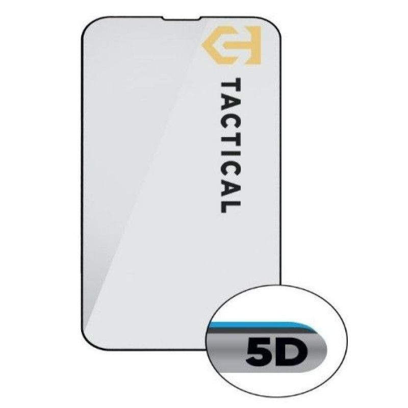 Tactical Aizsargstikls Tactical Apple iPhone 15 Pro Glass Shield 5D Full Glue Black