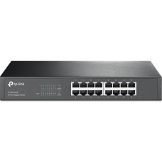Tp-Link Serveru  - Citi piederumi TP-Link  Switch 	TL-SG1016D Unmanaged, Desktop/Rackmountable, 10/100 Mbps (RJ-45) ports quantity 16